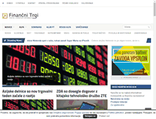 Tablet Screenshot of financnitrgi.com